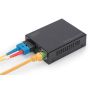 Digitus DN-82160 netwerk media converter 1000 Mbit/s 1310 nm Single-mode Zwart (DN-82160) thumbnail