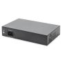 Digitus DN-95140 netwerk-switch Unmanaged Gigabit Ethernet (10/100/1000) Power over Ethernet (PoE) Zwart, Zilver (DN-95140) thumbnail