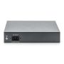 Digitus DN-95140 netwerk-switch Unmanaged Gigabit Ethernet (10/100/1000) Power over Ethernet (PoE) Zwart, Zilver (DN-95140) thumbnail