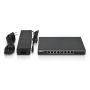 Digitus DN-95340 netwerk-switch Unmanaged Gigabit Ethernet (10/100/1000) Power over Ethernet (PoE) Zwart (DN-95340) thumbnail