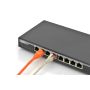 Digitus DN-95340 netwerk-switch Unmanaged Gigabit Ethernet (10/100/1000) Power over Ethernet (PoE) Zwart (DN-95340) thumbnail