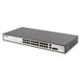 Digitus DN-95343 netwerk-switch Unmanaged Fast Ethernet (10/100) Power over Ethernet (PoE) 1U Zwart, Zilver (DN-95343) thumbnail