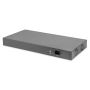 Digitus DN-95343 netwerk-switch Unmanaged Fast Ethernet (10/100) Power over Ethernet (PoE) 1U Zwart, Zilver (DN-95343) thumbnail