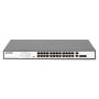 Digitus DN-95343 netwerk-switch Unmanaged Fast Ethernet (10/100) Power over Ethernet (PoE) 1U Zwart, Zilver (DN-95343) thumbnail