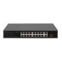 Digitus DN-95355 netwerk-switch Unmanaged Gigabit Ethernet (10/100/1000) Power over Ethernet (PoE) 1U Zwart (DN-95355) thumbnail