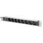 Digitus DN-95410-IT energiedistributie 8 AC-uitgang(en) 1U (DN-95410-IT) thumbnail