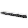 Digitus DN-95427 energiedistributie 10 AC-uitgang(en) 1U (DN-95427) thumbnail