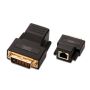 Digitus DS-54101 tussenstuk voor kabels RJ-45 F DVI-D M Zwart (DS-54101) thumbnail