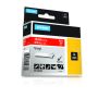 DYMO 1805422 labelprinter-tape Wit op rood (1805422) thumbnail