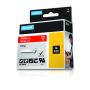 DYMO 1805422 labelprinter-tape Wit op rood (1805422) thumbnail