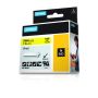 DYMO 1805431 labelprinter-tape Zwart op geel (1805431) thumbnail