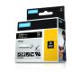 DYMO 1805435 labelprinter-tape Wit op zwart (1805435) thumbnail