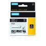 DYMO 1805436 labelprinter-tape Wit op zwart (1805436) thumbnail
