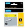 DYMO 18058 labelprinter-tape Zwart op geel (18058) thumbnail