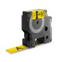 DYMO 18058 labelprinter-tape Zwart op geel (18058) thumbnail