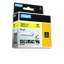 DYMO 18432 labelprinter-tape Zwart op geel (18432) thumbnail