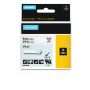 DYMO 18443 labelprinter-tape Zwart op wit (18443) thumbnail