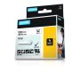 DYMO 18443 labelprinter-tape Zwart op wit (18443) thumbnail