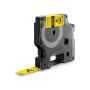 DYMO 18490 labelprinter-tape Zwart op geel (18490) thumbnail
