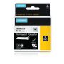 DYMO 622290 labelprinter-tape Zwart op zilver (622290) thumbnail