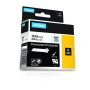 DYMO 622290 labelprinter-tape Zwart op zilver (622290) thumbnail