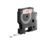 DYMO D1 -Standard Labels - Red on White - 12mm x 7m (S0720550) thumbnail