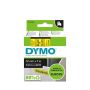 DYMO D1 -Standard Labels - Black on Yellow - 12mm x 7m (S0720580) thumbnail