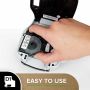 DYMO D1 -Standard Labels - Black on Transparent - 9mm x 7m (S0720670) thumbnail