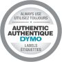 DYMO D1 -Standard Labels - Red on White - 9mm x 7m (S0720700) thumbnail