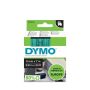 DYMO D1 -Standard Labels - Black on Green - 9mm x 7m (S0720740) thumbnail