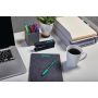 DYMO D1 -Standard Labels - Black on Green - 9mm x 7m (S0720740) thumbnail