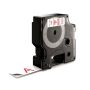 DYMO D1 -Standard Labels - Red on White - 19mm x 7m (S0720850) thumbnail