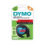DYMO S0721630 labelprinter-tape Zwart op rood (S0721630) thumbnail
