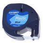 DYMO S0721650 labelprinter-tape Zwart op blauw (S0721650) thumbnail