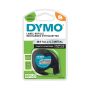 DYMO S0721730 labelprinter-tape Zwart op metallic (S0721730) thumbnail