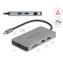 DELOCK USB Type-C Dockingstation 4K - Dual HDMI MST (87004) thumbnail