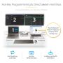 StarTech.com Dual-Laptop USB-C KVM Docking Station, Dual Monitor 4K 60Hz DisplayPort Dock, 5-Port USB Hub, GbE, 90W/45W Power Delivery voor Twee Laptops, Windows/Mac, Dual Host KVM Dock (129UE-USBC-KVM-DOCK) thumbnail