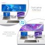 StarTech.com Dual-Laptop USB-C KVM Docking Station, Dual Monitor 4K 60Hz DisplayPort Dock, 5-Port USB Hub, GbE, 90W/45W Power Delivery voor Twee Laptops, Windows/Mac, Dual Host KVM Dock (129UE-USBC-KVM-DOCK) thumbnail
