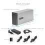 StarTech.com Thunderbolt 3 PCIe Box, Externe Behuizing met Twee PCI Express Slots, PCIe Expansion Chassis voor Laptops/Desktops/All-In-Ones, 8K/4K Output Via TB3/DP 1.4 Poorten, Voor Video Capture/Glasvezel/Ethernet Kaarten (2TBT3-PCIE-ENCLOSURE) thumbnail