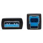 Tripp Lite U328F-15M USB-kabel USB 3.2 Gen 1 (3.1 Gen 1) USB A USB B Zwart (U328F-15M) thumbnail