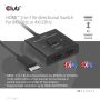 CLUB3D HDMI 2-in-1 Bi-directional Switch for 8K60Hz or 4K120Hz (CSV-1384) thumbnail