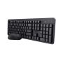 Trust Ody II toetsenbord Inclusief muis RF Draadloos QWERTY Amerikaans Engels Zwart (25018) thumbnail
