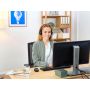 Trust Ayda ENC Headset - Evironmental Noise cancelling headset – USB-aansluiting – Microfoon met ENC – Zwart (25089) thumbnail