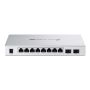 TP-Link Omada Pro S4500-8GP2F netwerk-switch Managed L2/L2+ Gigabit Ethernet (10/100/1000) Power over Ethernet (PoE) Grijs (S4500-8GP2F) thumbnail