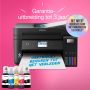 Epson EcoTank ET-4850 A4 multifunctionele Wi-Fi-printer met inkttank, inclusief tot 3 jaar inkt (C11CJ60402) thumbnail