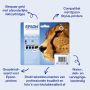 Epson Cheetah Singlepack Cyan T0712 DURABrite Ultra Ink (C13T07124022) thumbnail