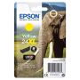 Epson Elephant Singlepack Yellow 24XL Claria Photo HD Ink (C13T24344012) thumbnail