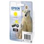 Epson Polar bear Singlepack Yellow 26XL Claria Premium Ink (C13T26344022) thumbnail