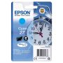 Epson Alarm clock Singlepack Cyan 27 DURABrite Ultra Ink (C13T27024022) thumbnail