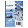 Epson Alarm clock Multipack 3-colour 27XL DURABrite Ultra Ink (C13T27154022) thumbnail